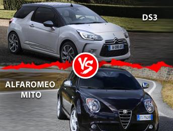 مقایسه DS3 با آلفا رومئو میتو